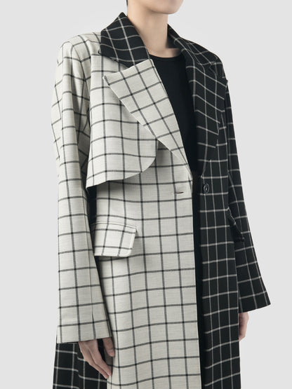 Pulitzer Long Outer In black