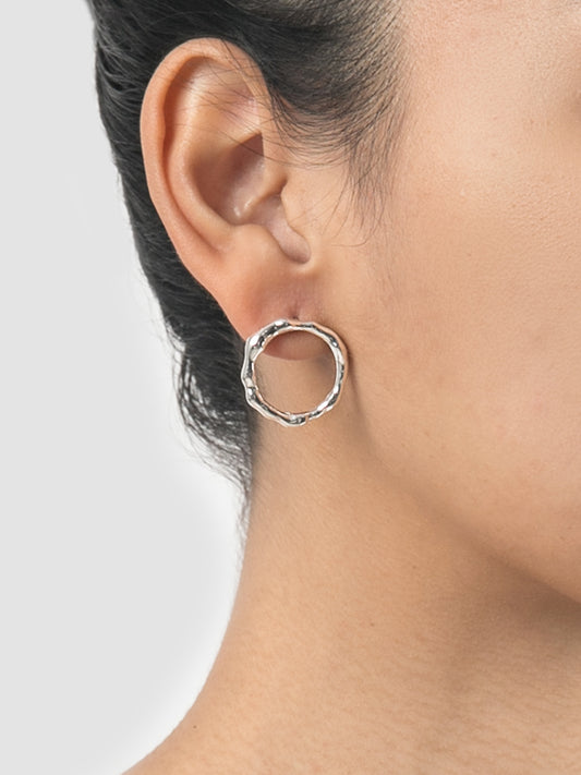 Chuu silver earrings