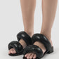 Black Pillow sandal