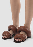 Cognac Pillow sandal