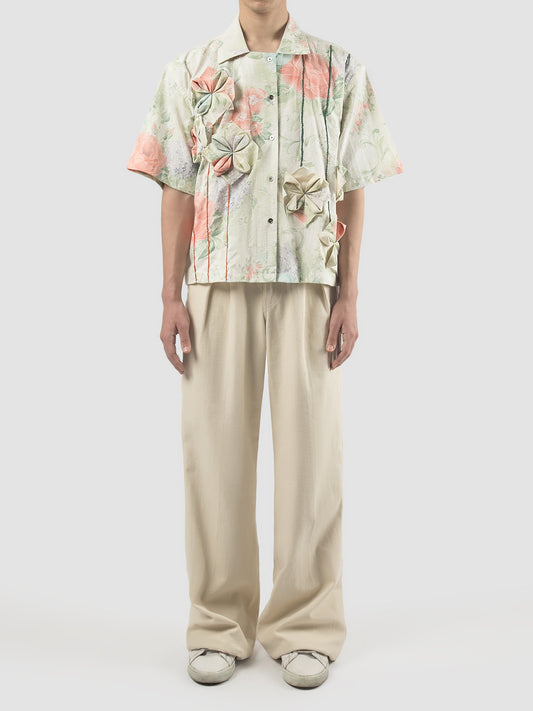 Gardenia multicolored short-sleeved shirt