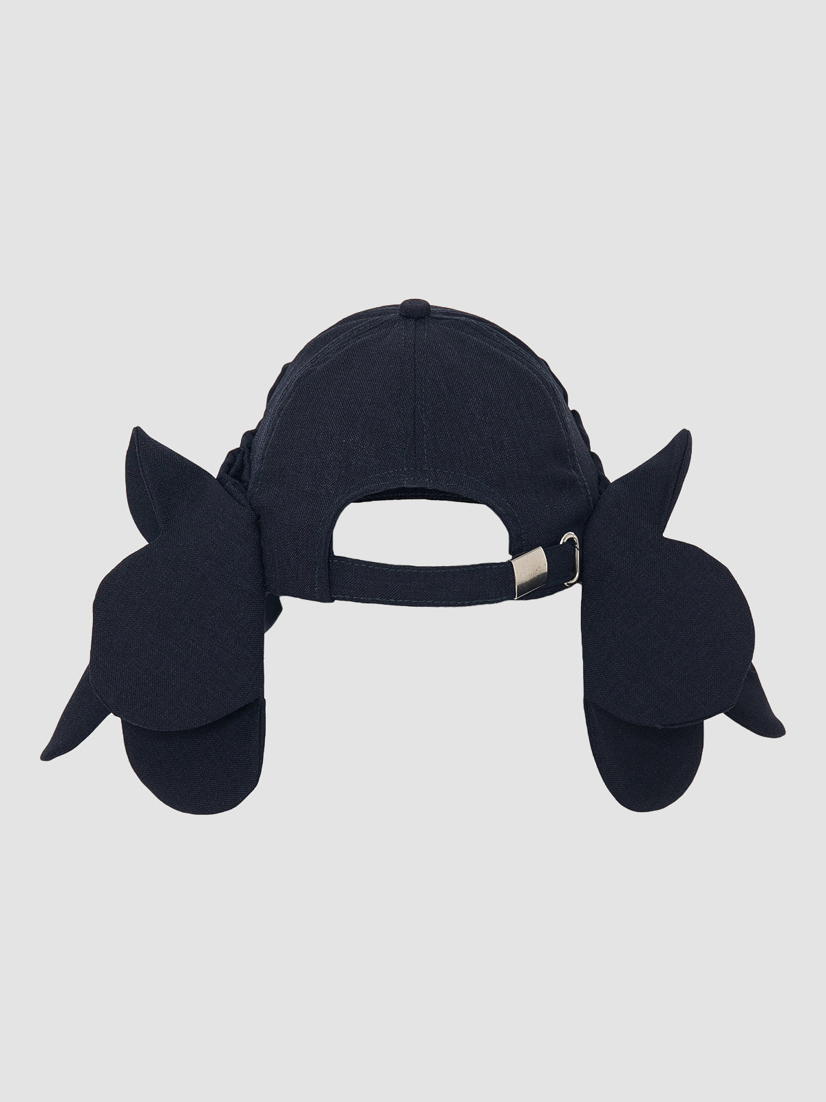 Gnat night blue scalloped floral hat